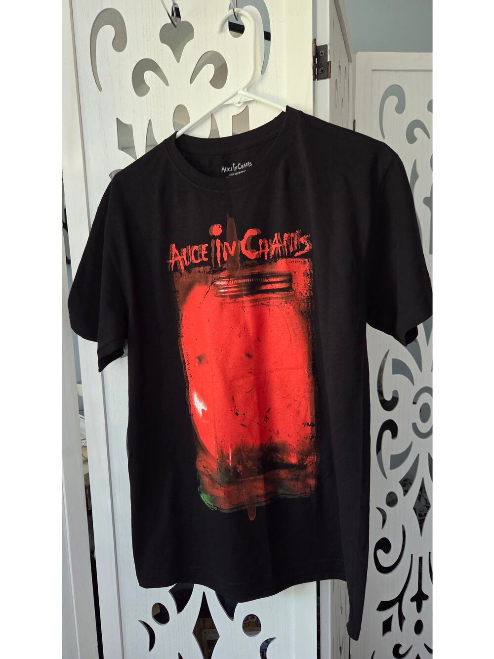 Alice In Chains Jar of Flies Album Cover Band Graphic Tee Spencer's Black MD